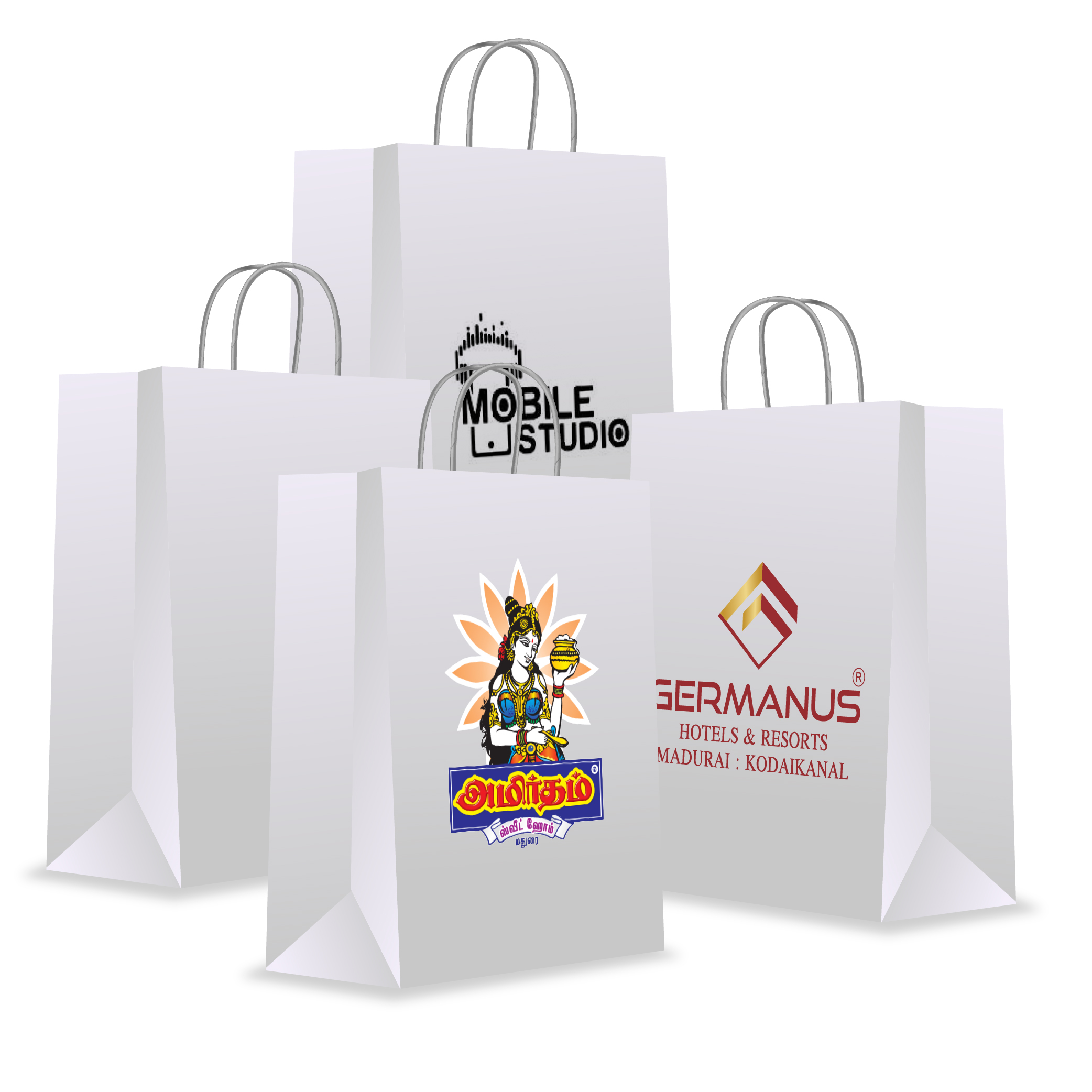 Paper Bag Jumbo White